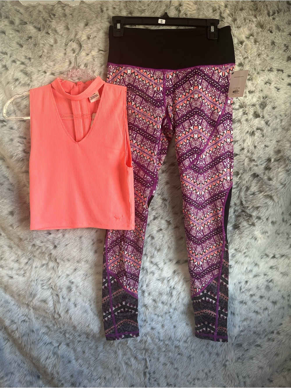 88.  Vsx pink 2pc set bundle nwt med